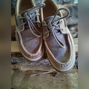 Durango Brown Leather Sandstone Shoes